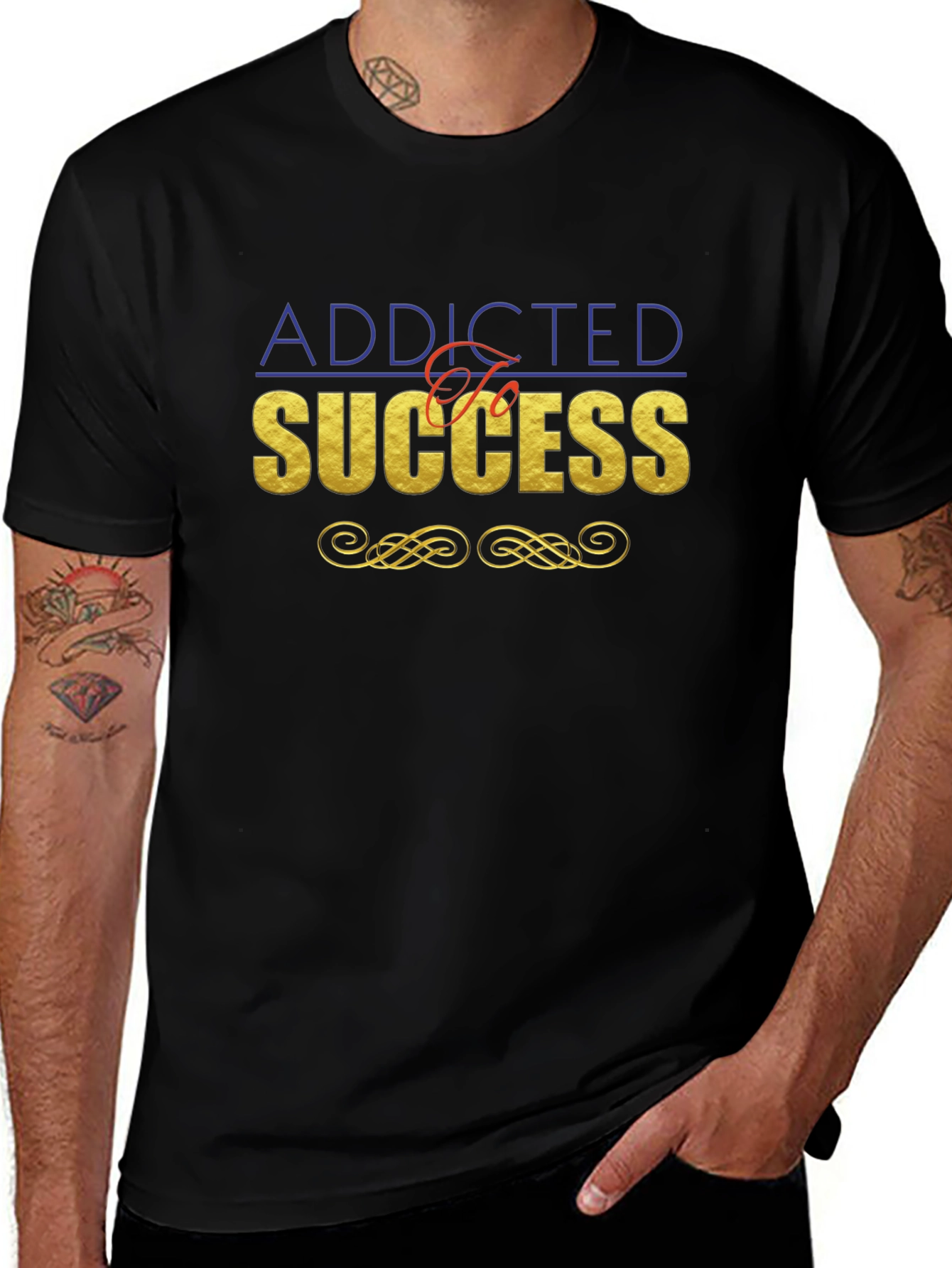 Addicted To Success Graphic Tee