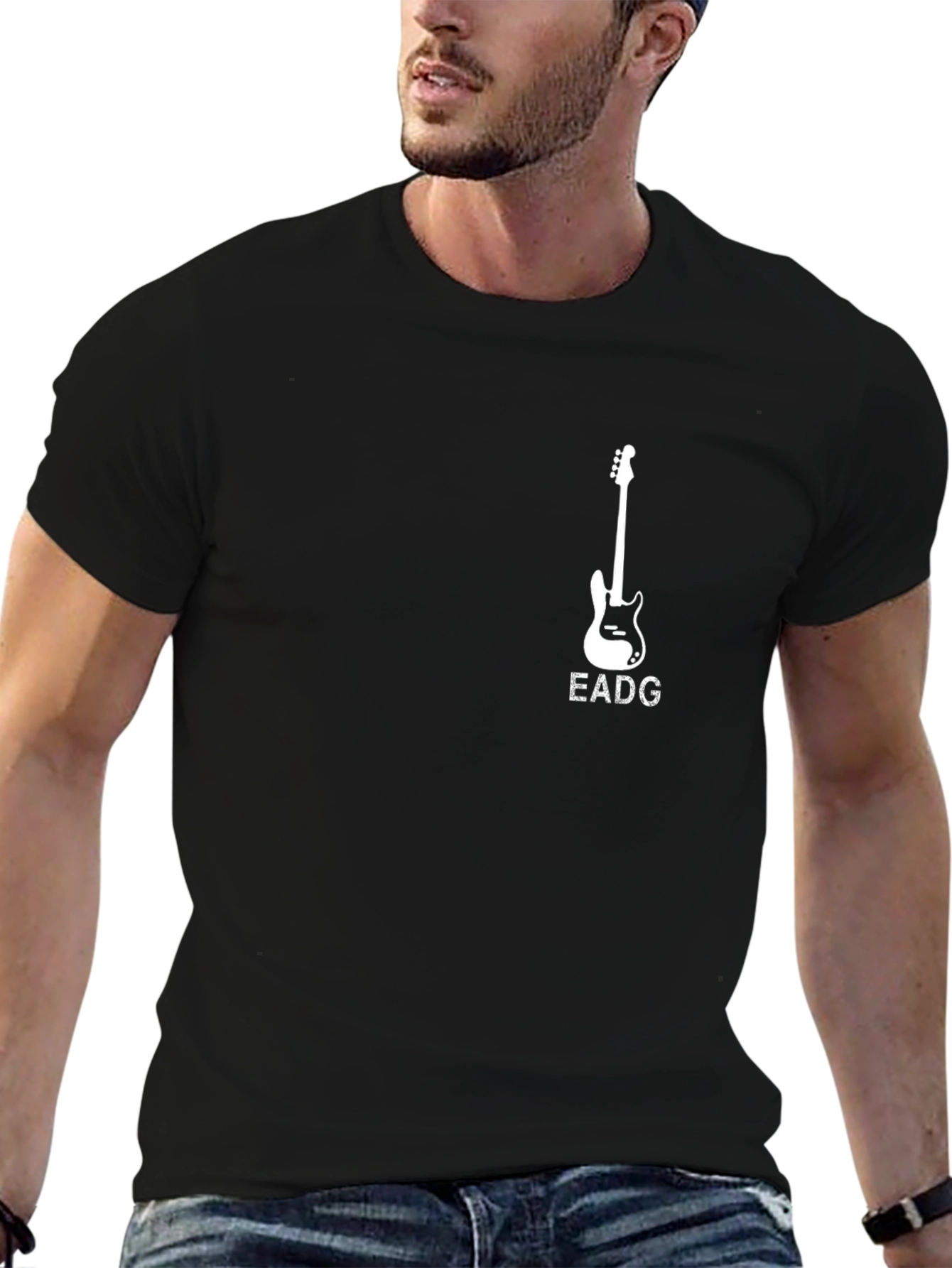 Guitar EADG T-Shirt - Musician Tee