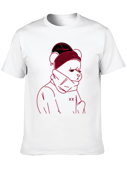 Graphic Bear Tee - Cool Streetwear Style
