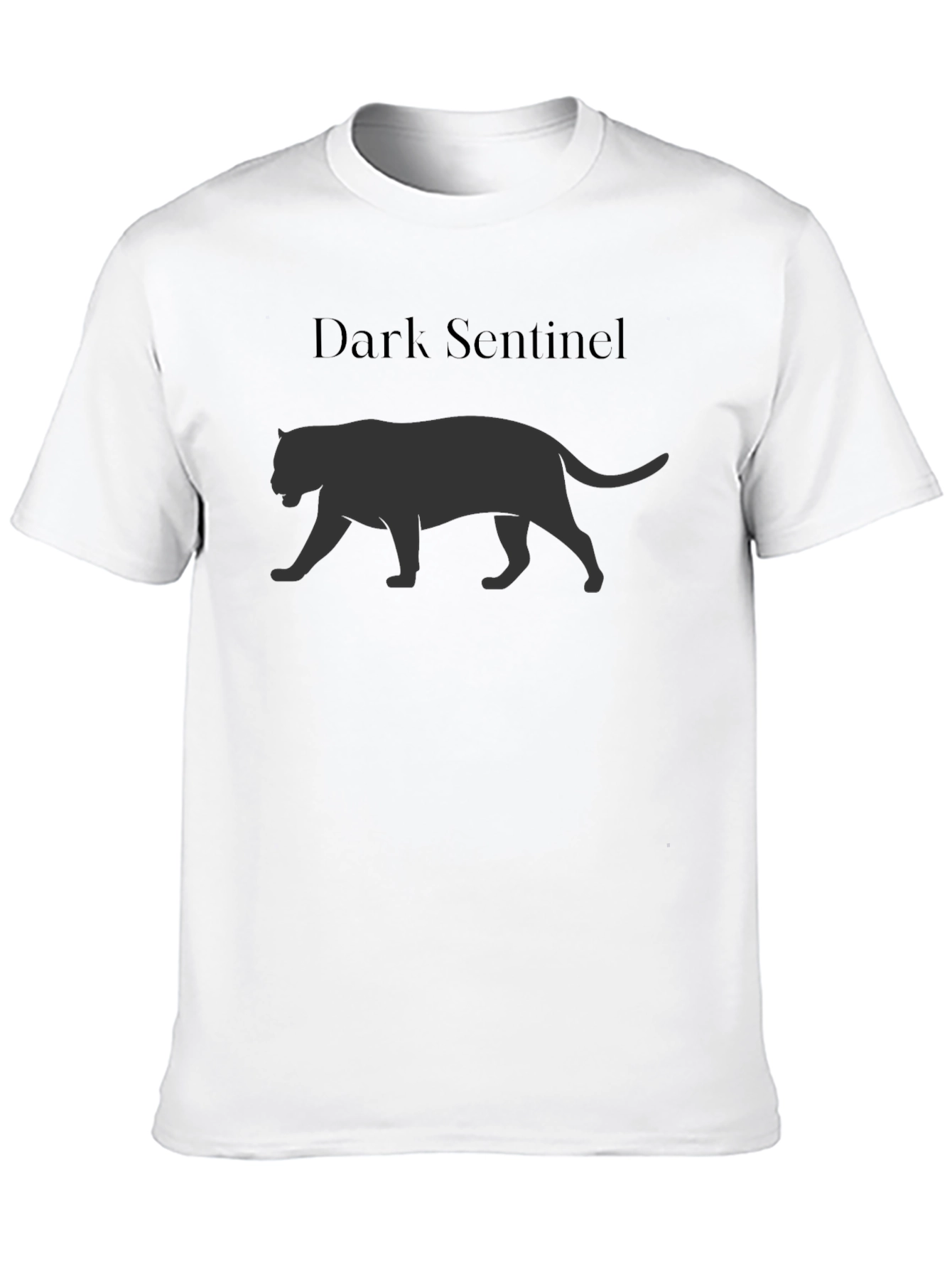 Dark Sentinel Panther Graphic T-Shirt
