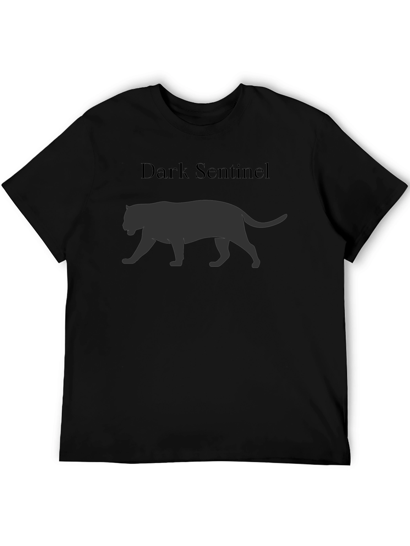 Dark Sentinel Panther Graphic T-Shirt
