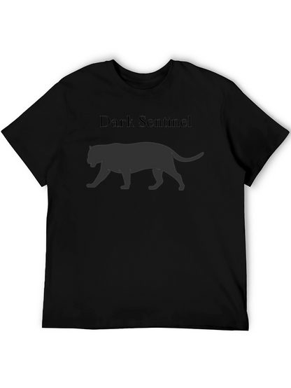 Dark Sentinel Panther Graphic T-Shirt