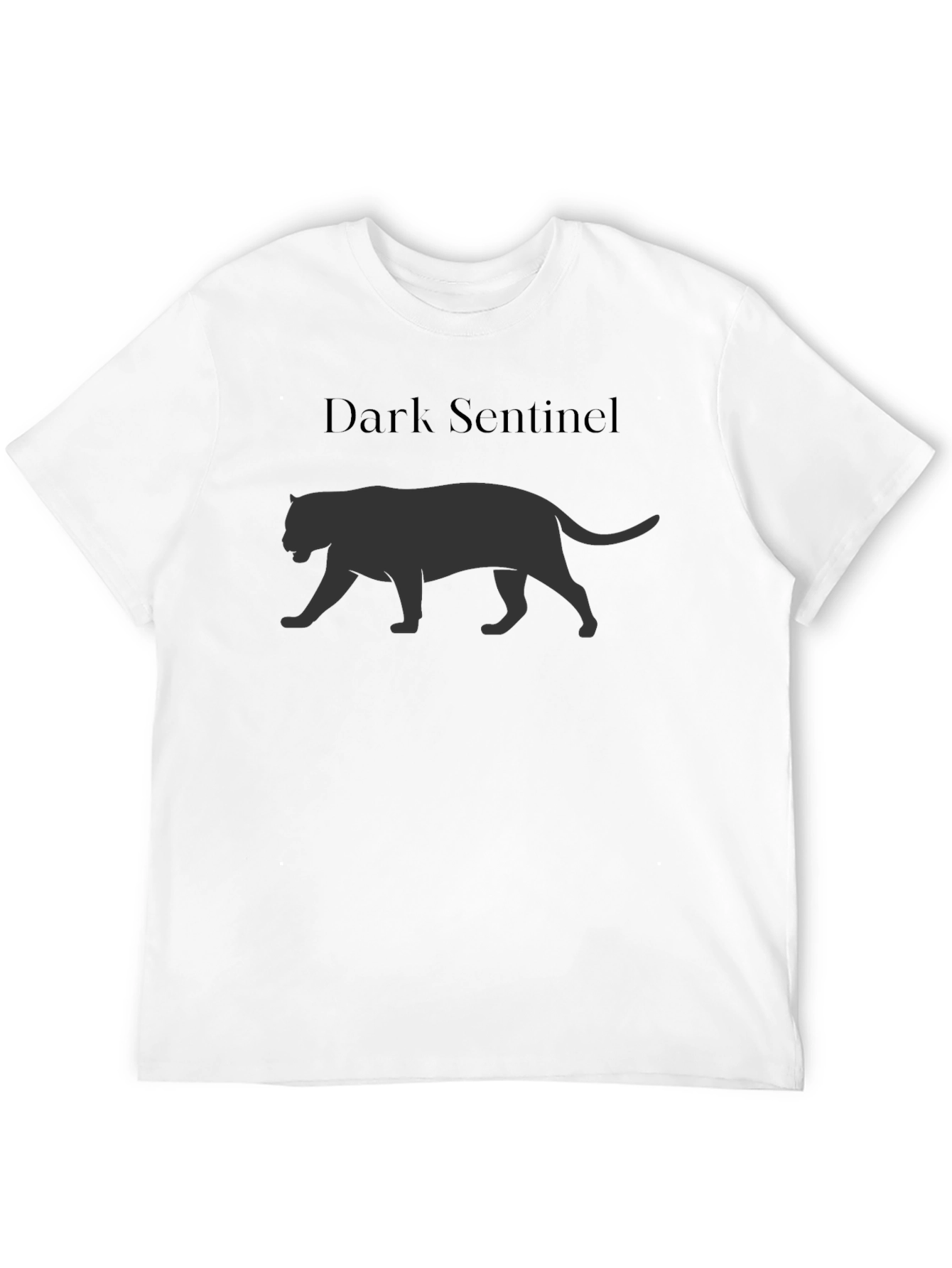 Dark Sentinel Panther Graphic T-Shirt