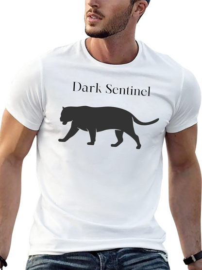 Dark Sentinel Panther Graphic T-Shirt