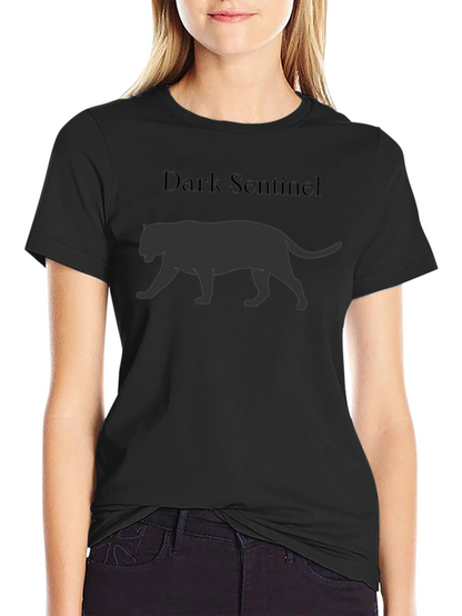 Dark Sentinel Panther Graphic T-Shirt