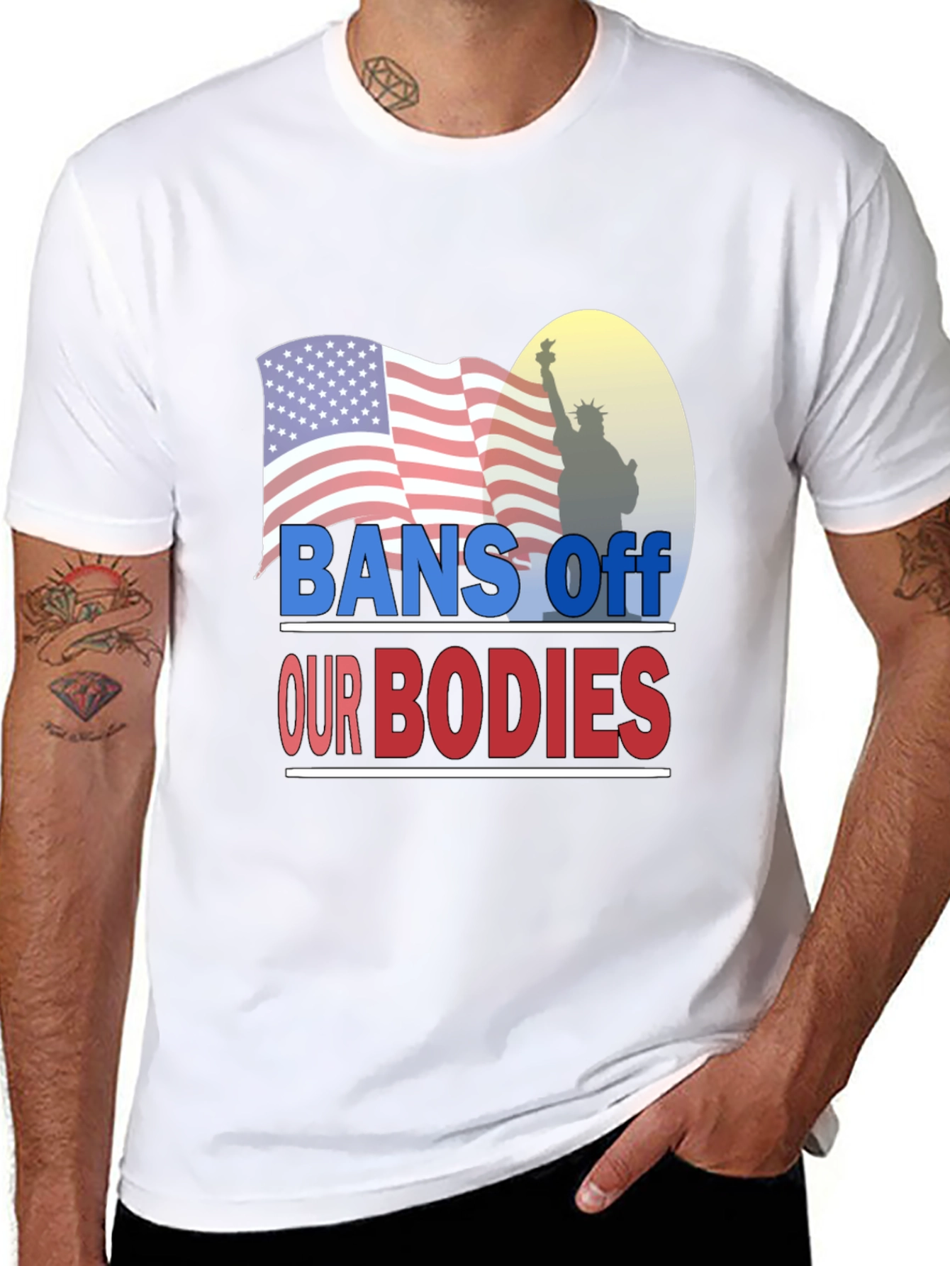 Bans Off Our Bodies Graphic T-Shirt
