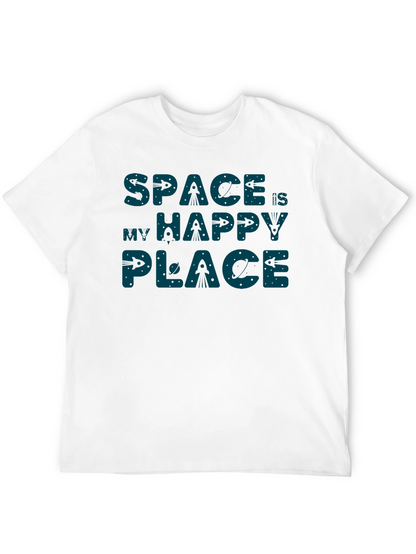 Space Is My Happy Place Graphic T-Shirt