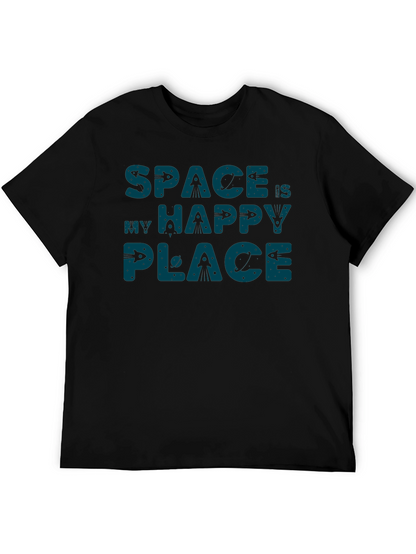 Space Is My Happy Place Graphic T-Shirt