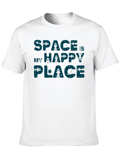 Space Is My Happy Place Graphic T-Shirt