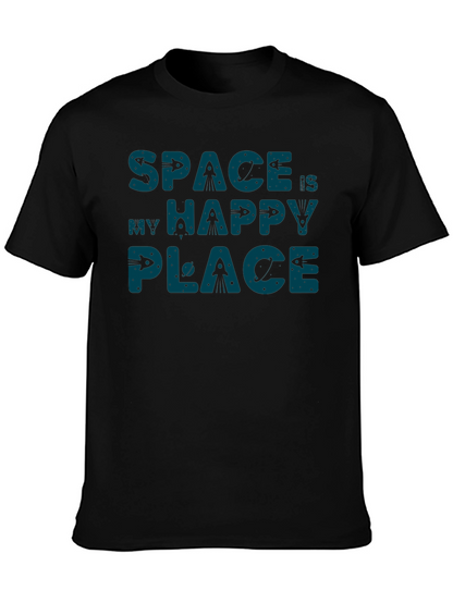 Space Is My Happy Place Graphic T-Shirt
