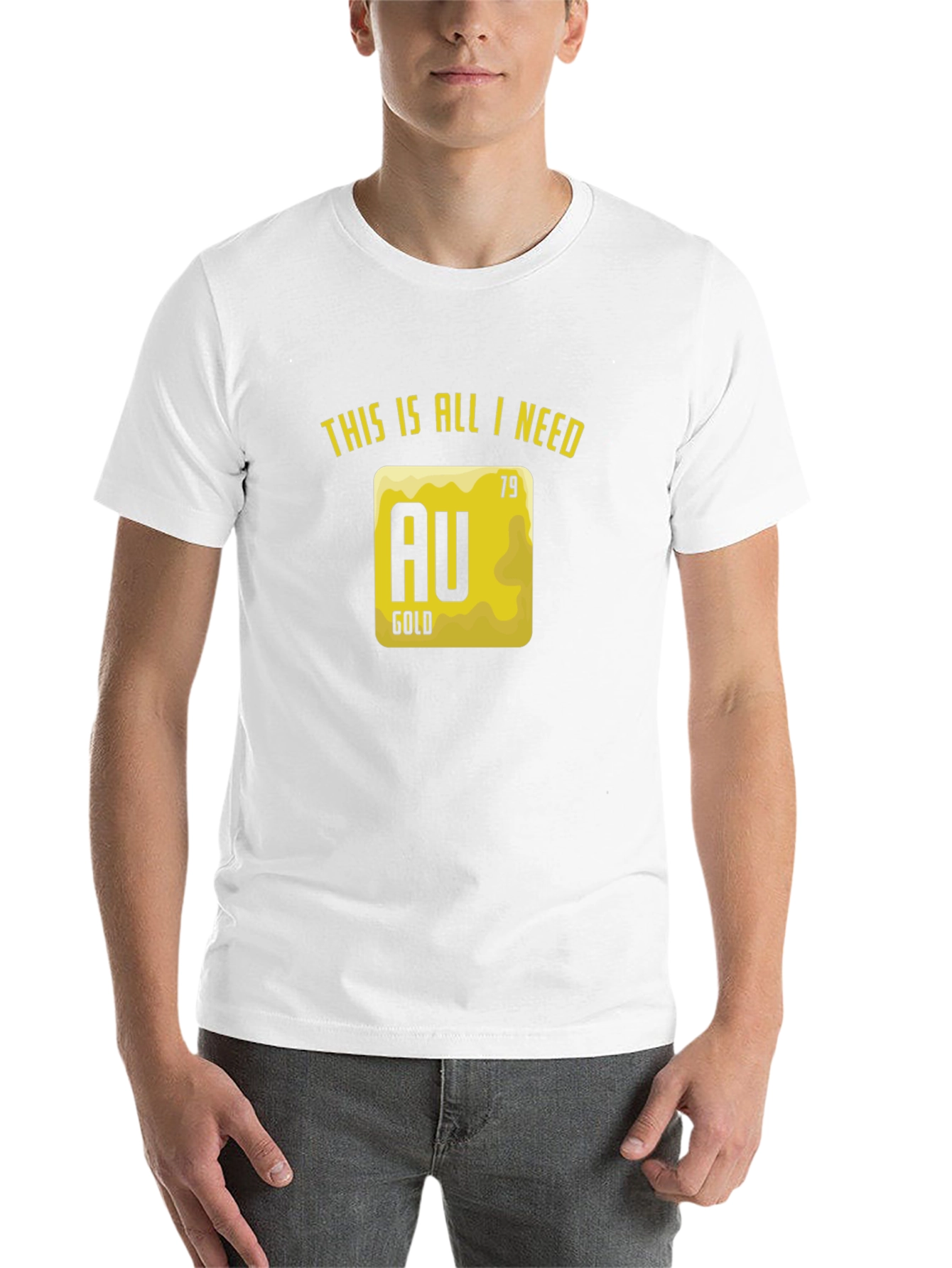 Gold Element T-Shirt - This is All I Need!