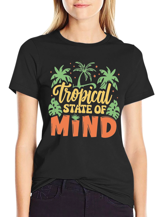 Tropical State of Mind Graphic T-Shirt