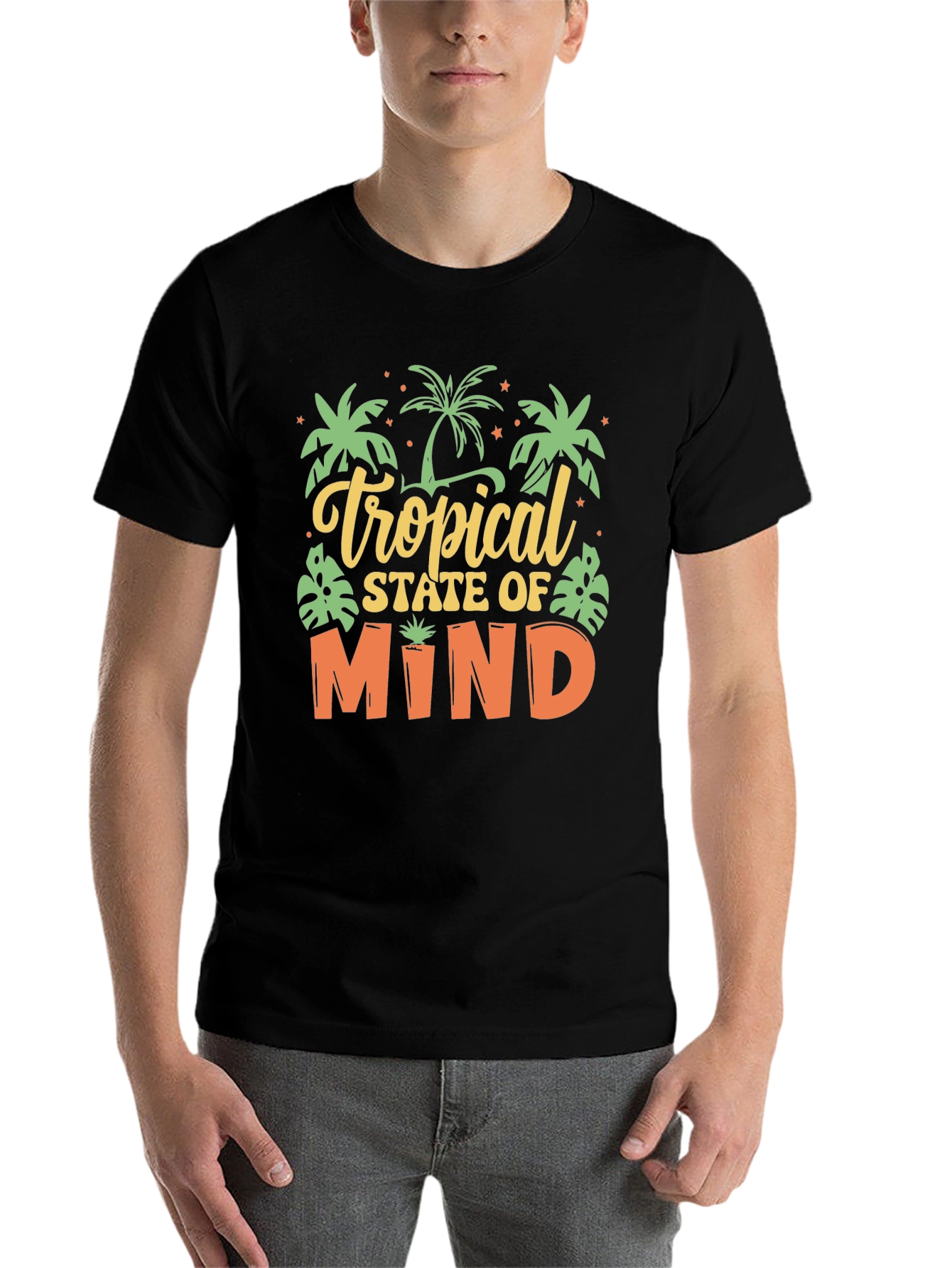 Tropical State of Mind Graphic T-Shirt