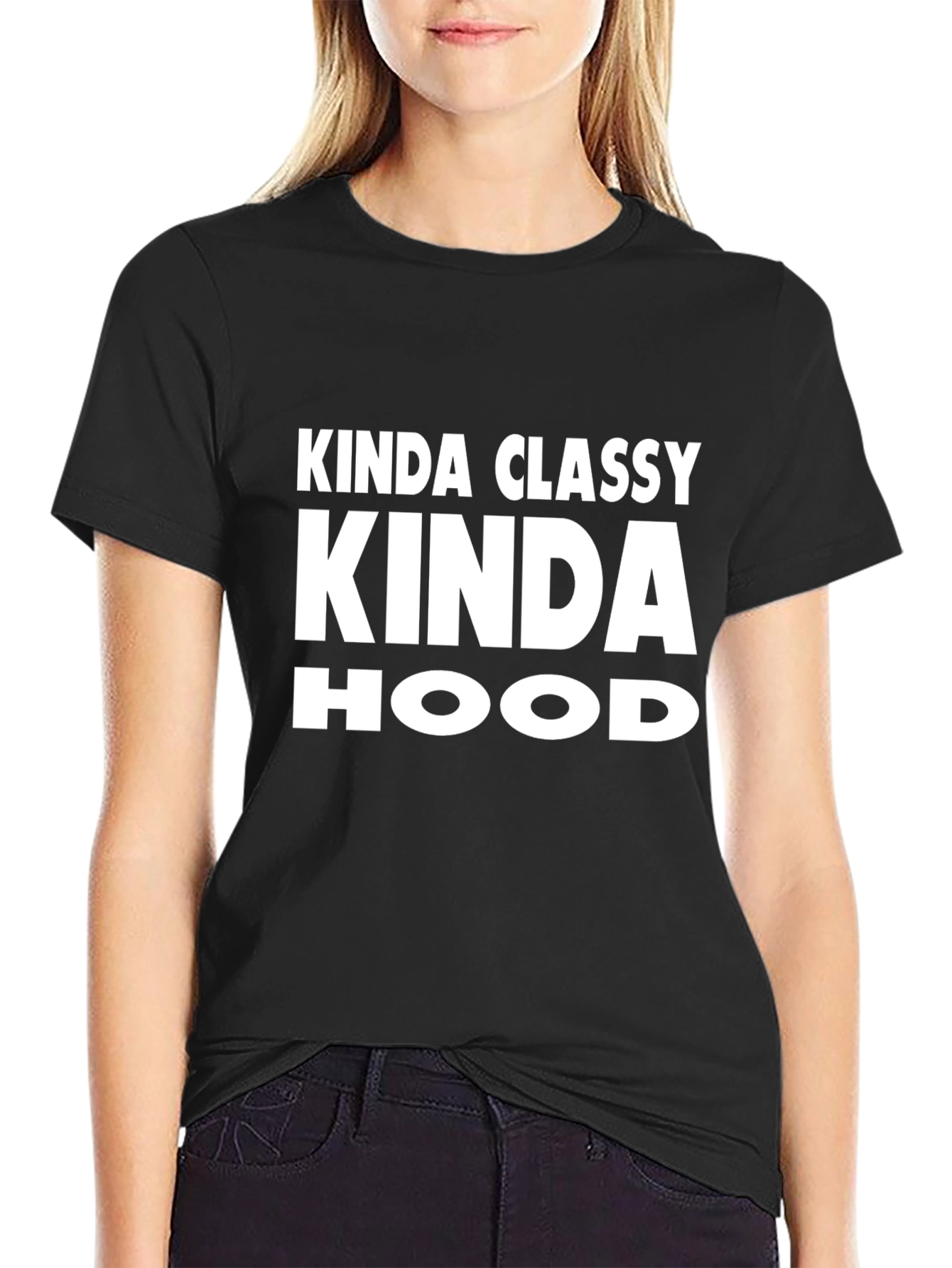 Kinda Classy Kinda Hood Graphic T-Shirt
