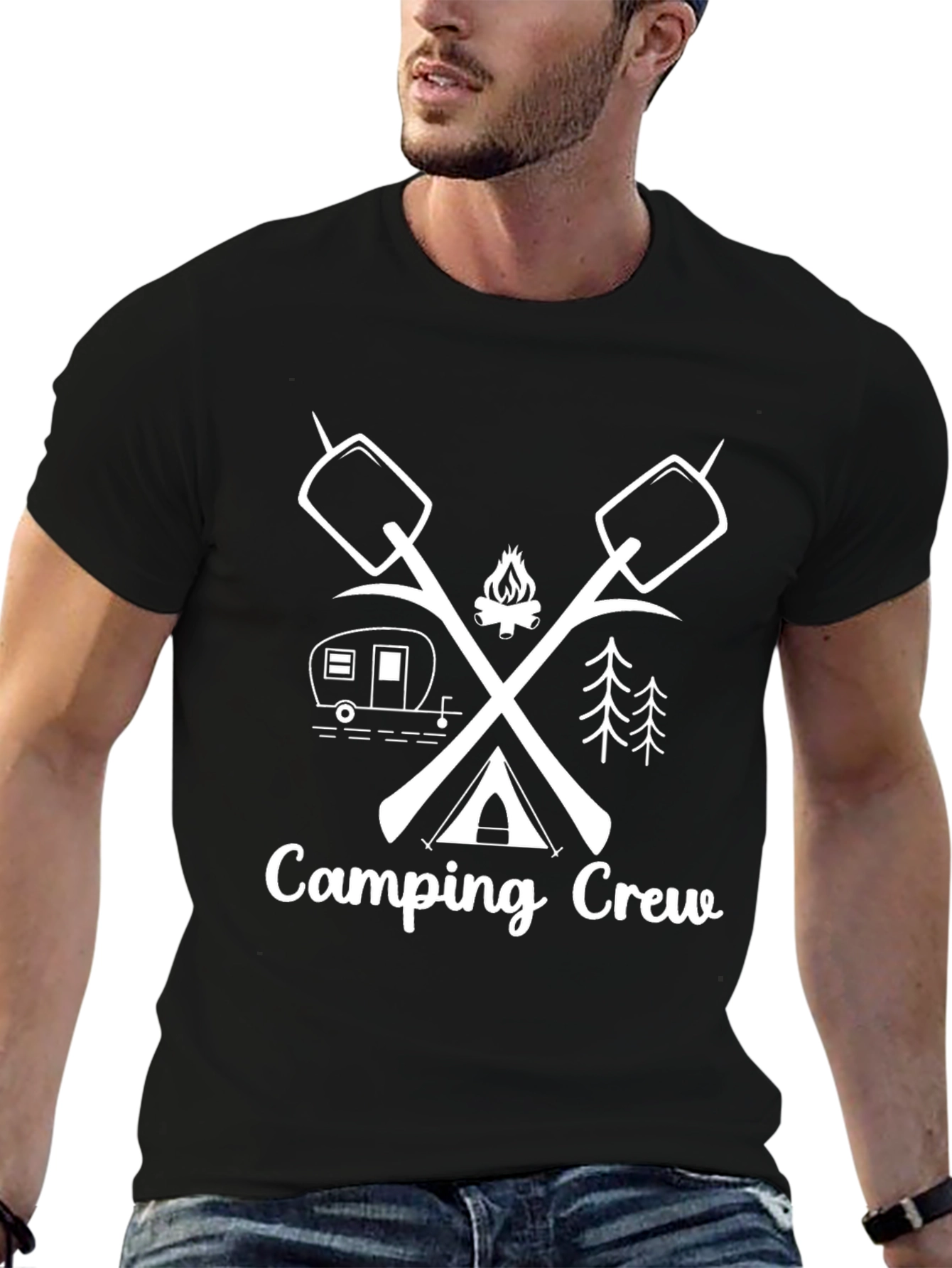 Camping Crew Graphic Tee