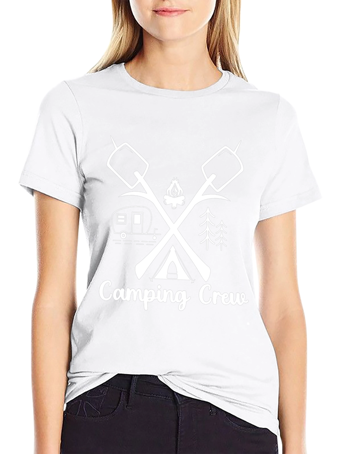 Camping Crew Graphic Tee