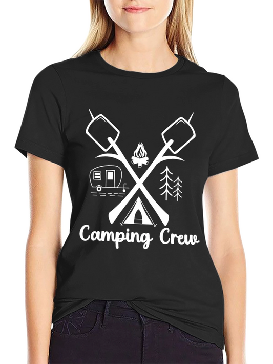 Camping Crew Graphic Tee