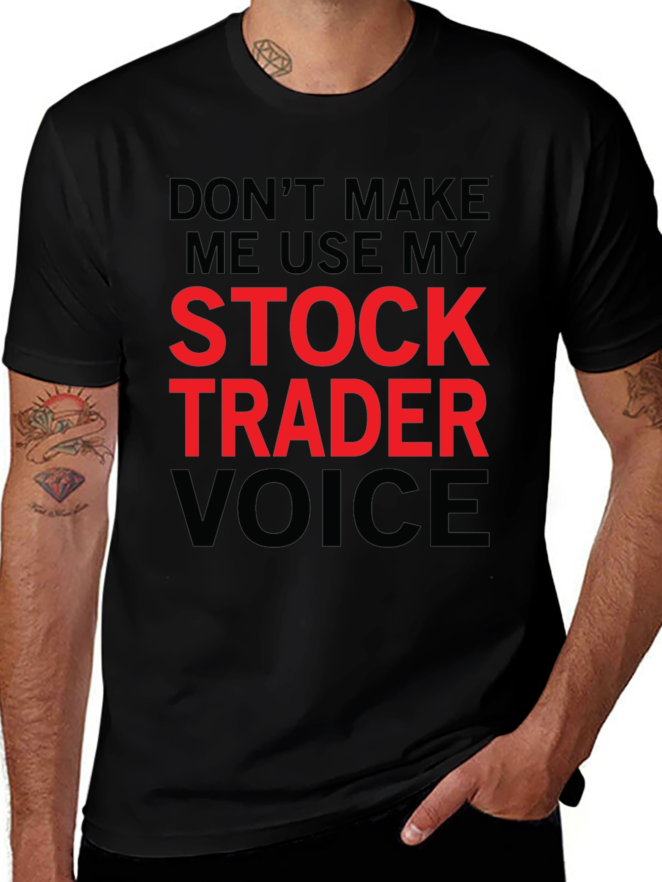 Stock Trader Voice T-Shirt - Funny Trading Tee