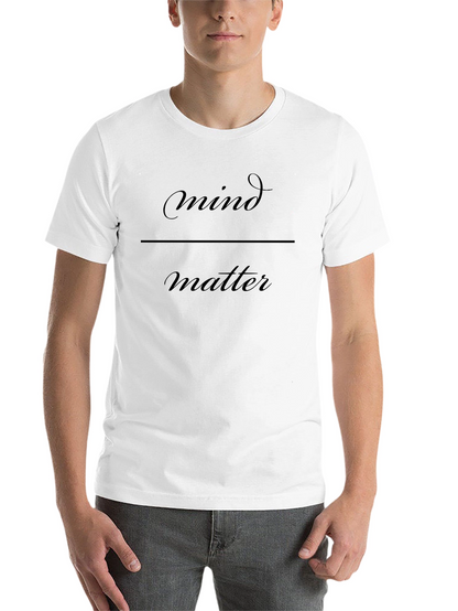 Mind Over Matter Graphic Tee - Black
