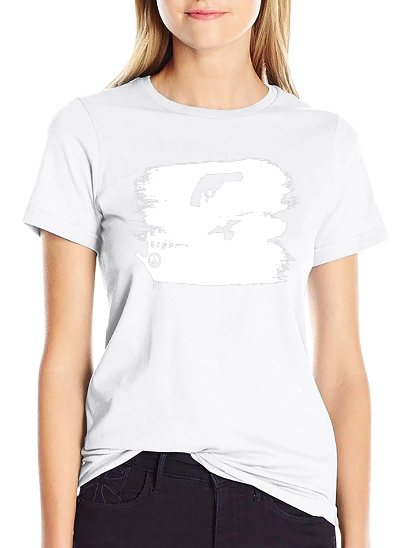 Peace Over Power Black T-Shirt