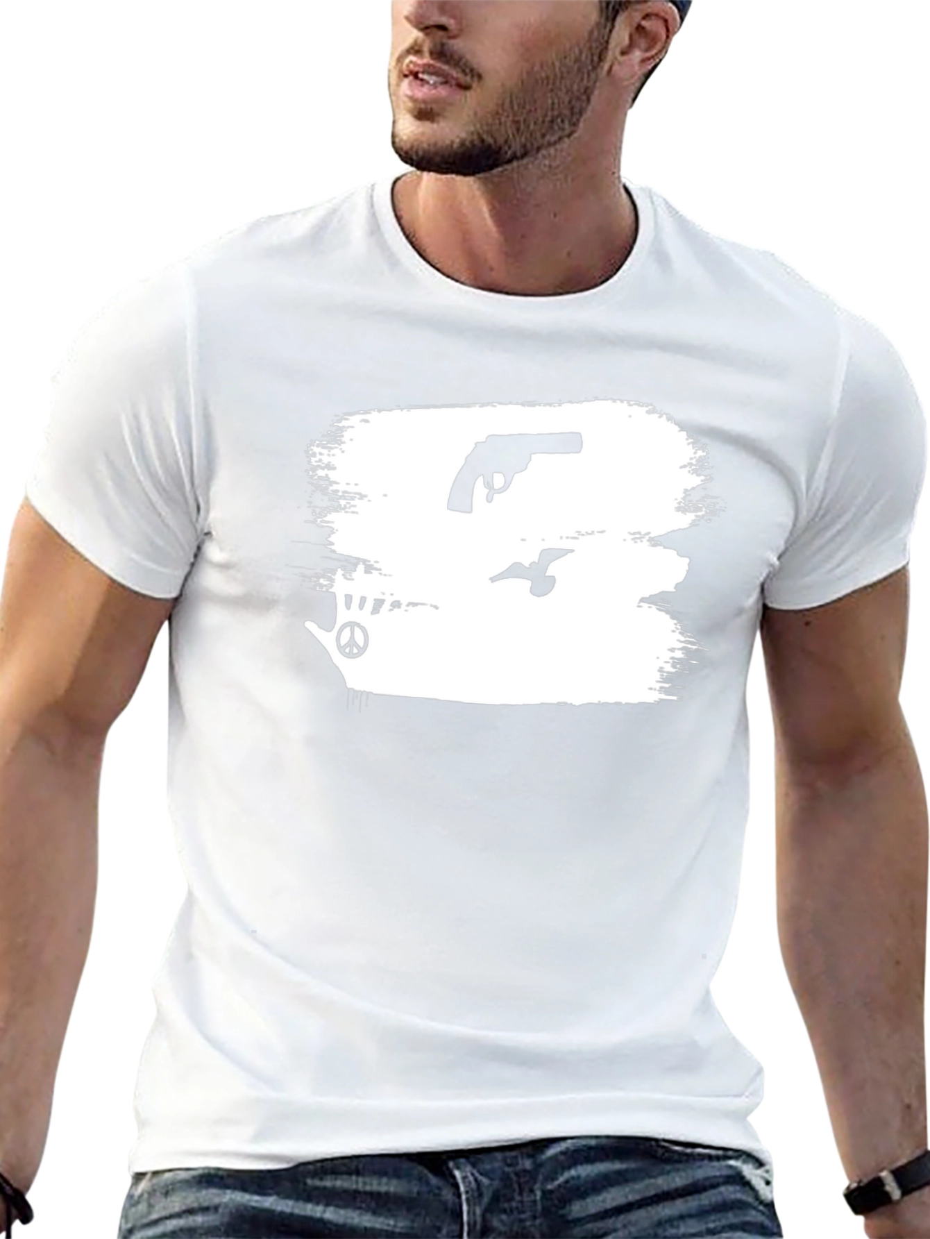 Peace Over Power Black T-Shirt