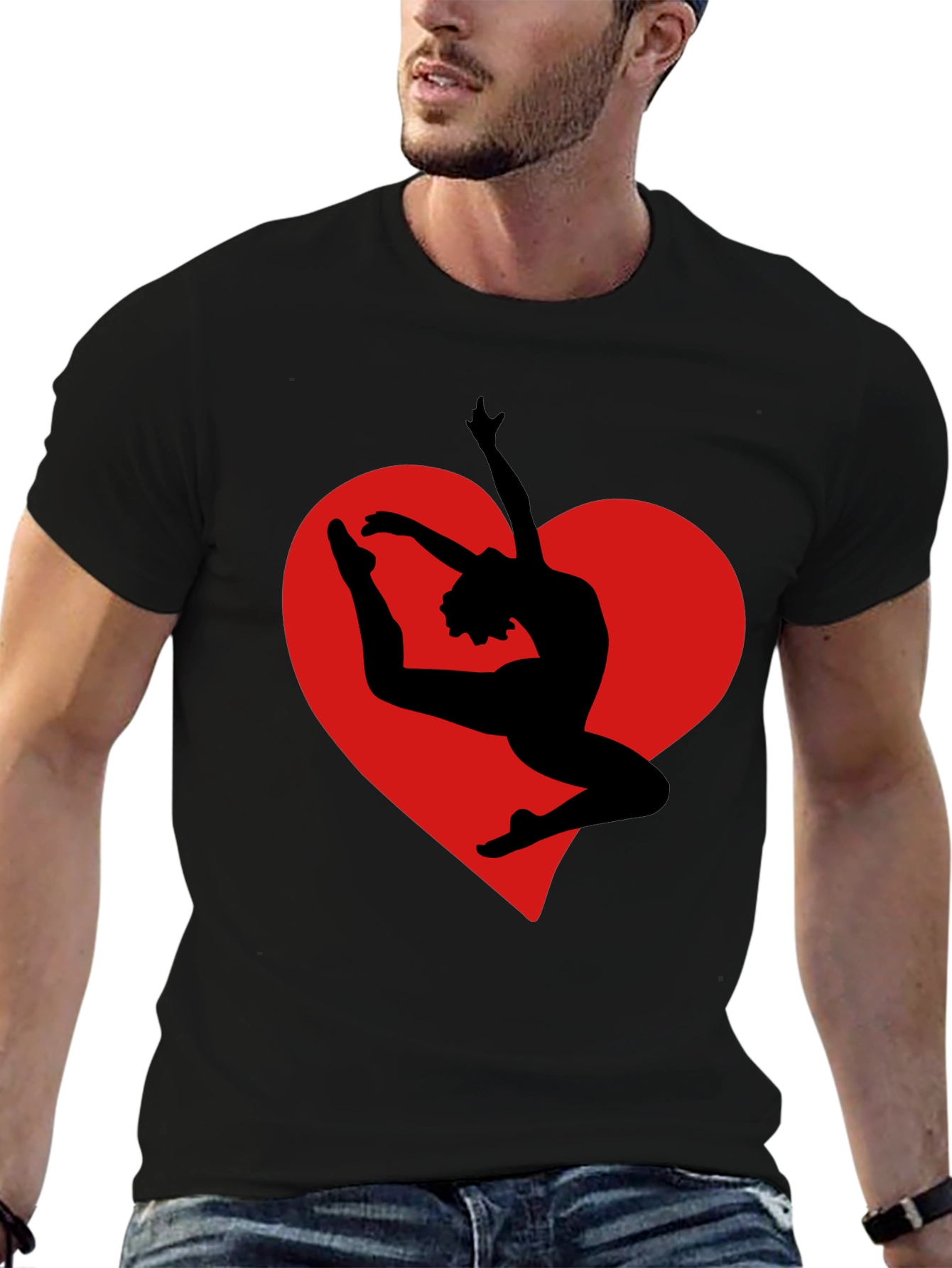 Dancing Heart Graphic T-Shirt