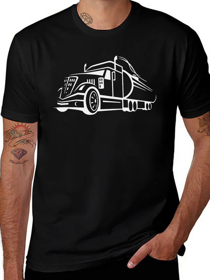 Truck Graphic Tee - Black