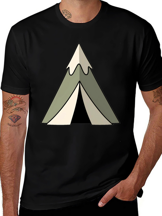 Camping Tent Graphic Tee - Adventure Awaits