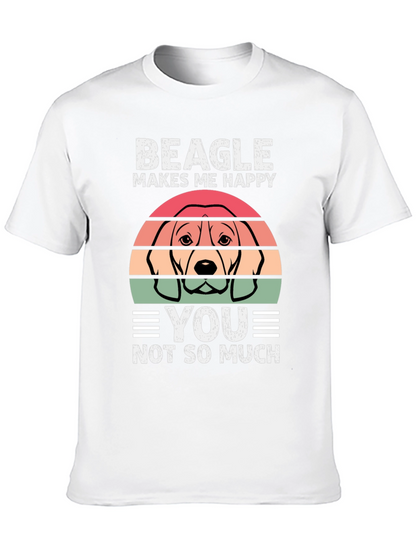 Beagle Makes Me Happy T-Shirt