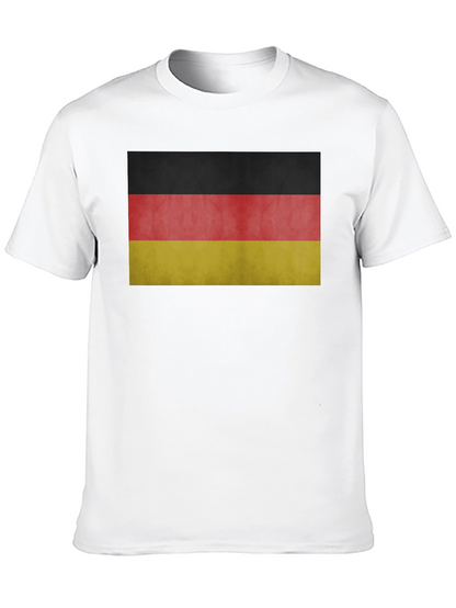 Germany Flag T-Shirt - Black Cotton Tee