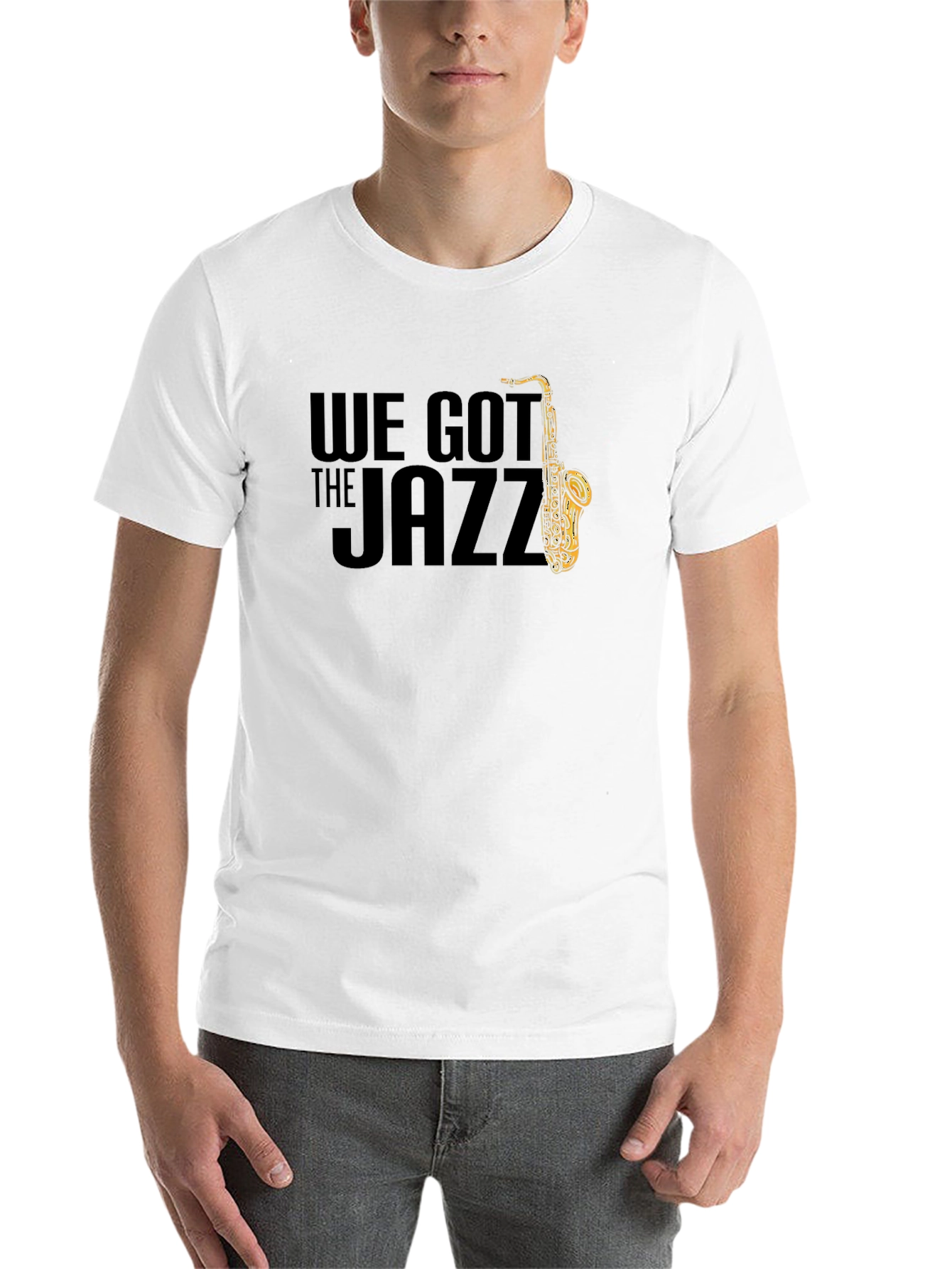 We Got The Jazz Saxophone Graphic T-Shirt