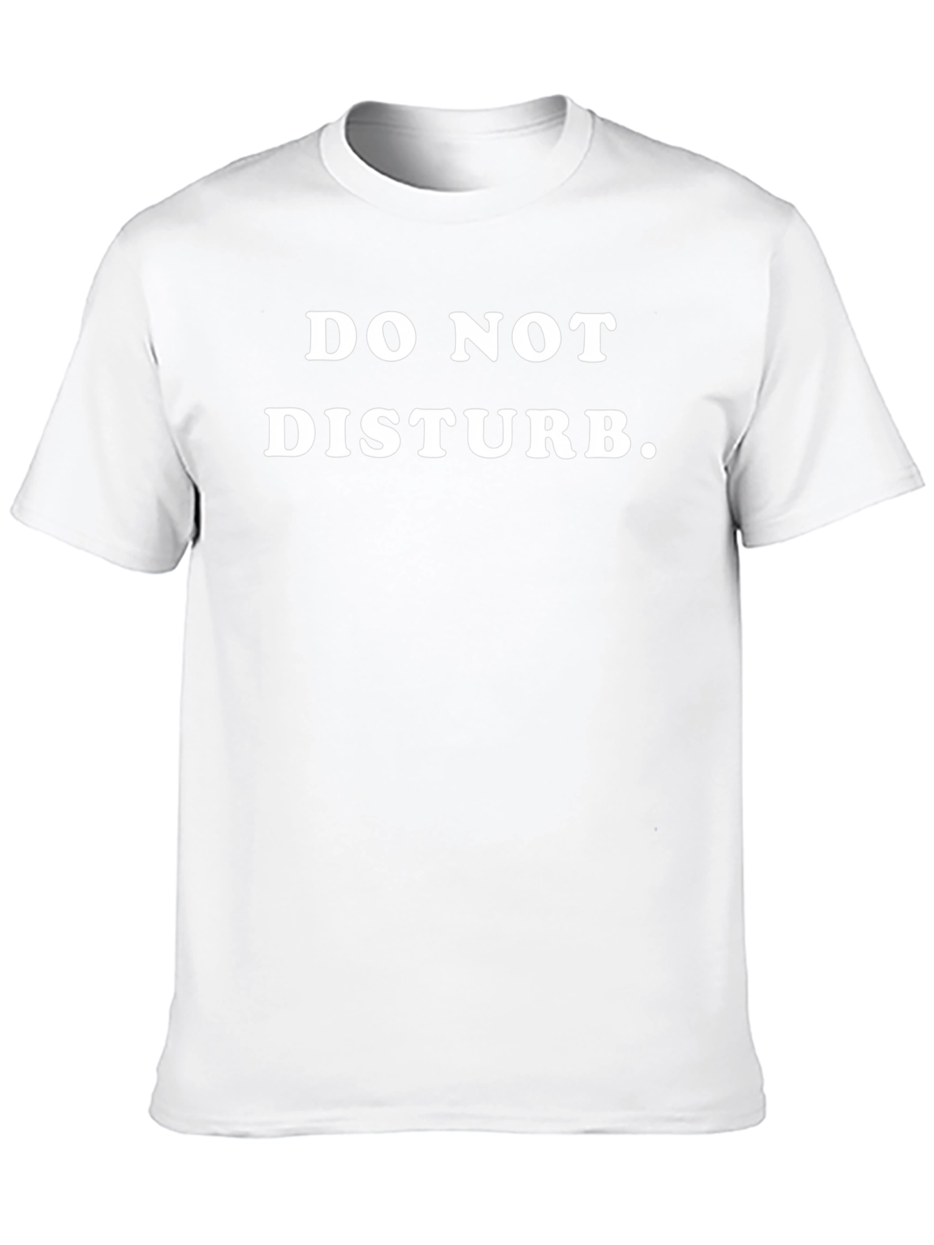Do Not Disturb Tee - Black Graphic T-Shirt