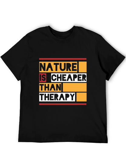 Nature is Cheaper Than Therapy Graphic Tee