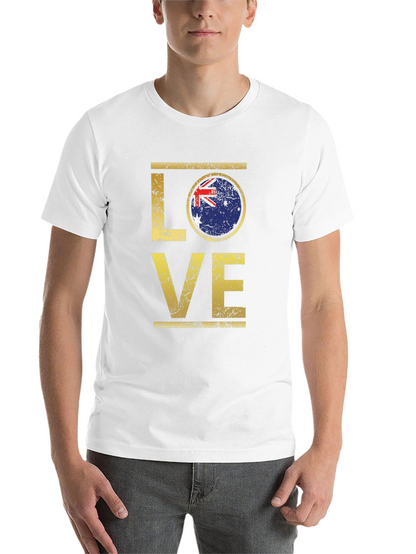 LOVE Australia Flag Graphic T-Shirt
