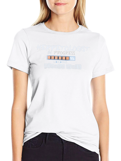 Herpetologist in Progress Graphic T-Shirt