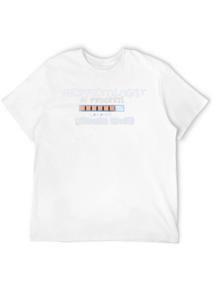 Herpetologist in Progress Graphic T-Shirt