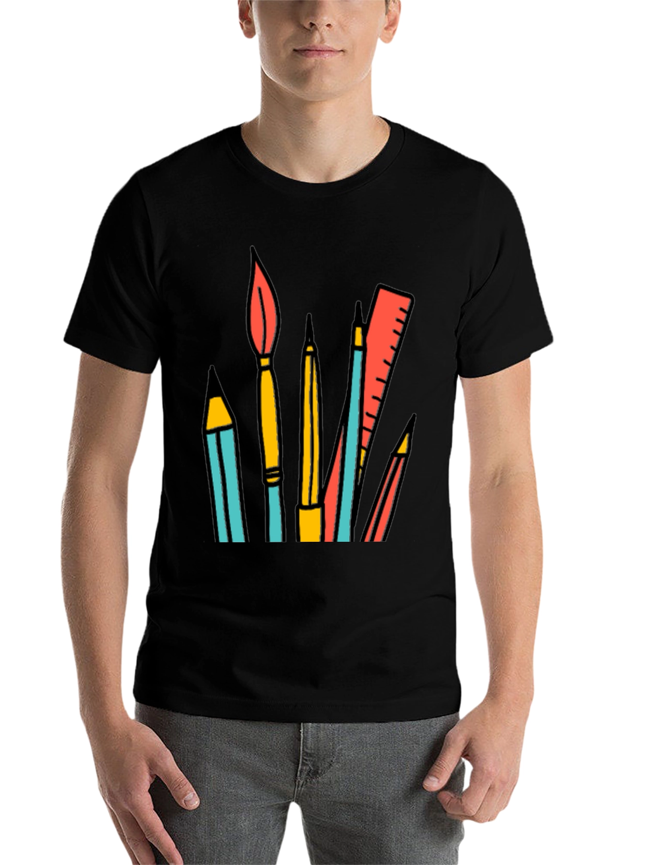 Art Supplies Graphic Tee