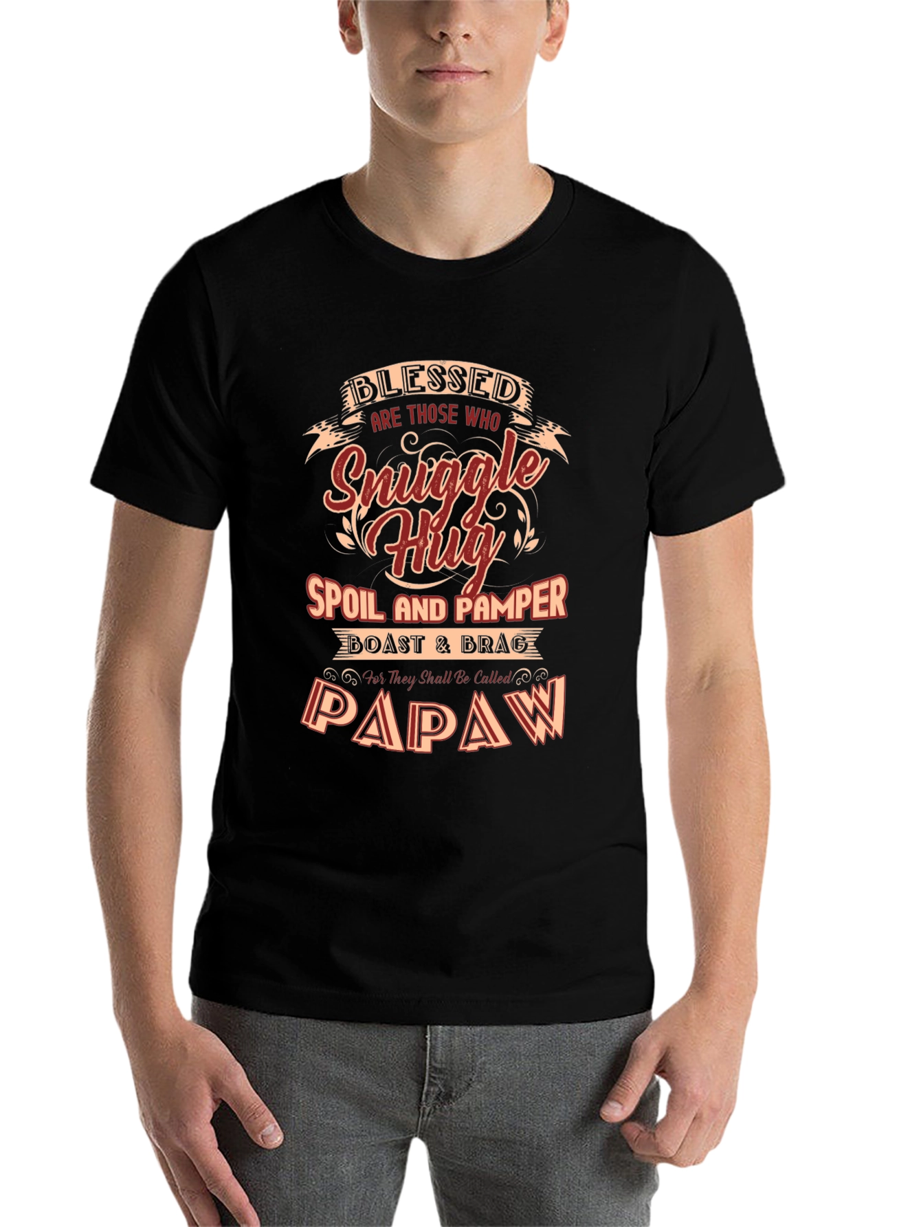 Blessed Papaw Graphic Tee
