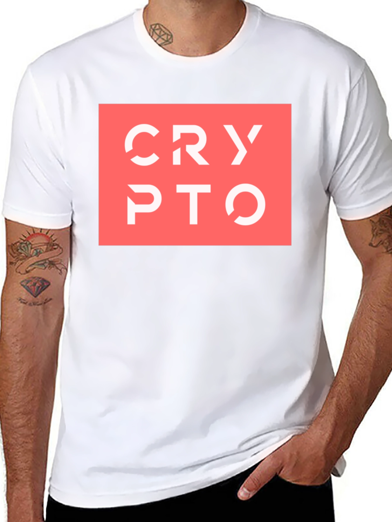 Crypto T-Shirt - Modern Design
