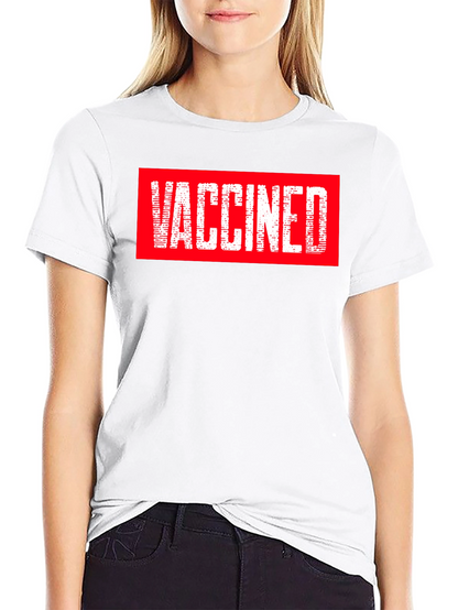 Vaccinated T-Shirt - Bold Graphic Tee