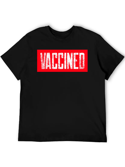 Vaccinated T-Shirt - Bold Graphic Tee