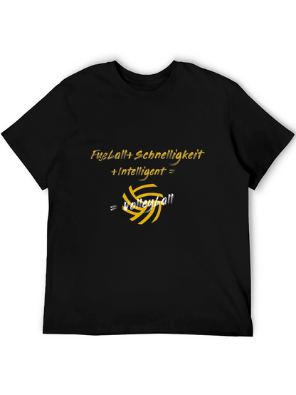 Volleyball Equation Graphic T-Shirt