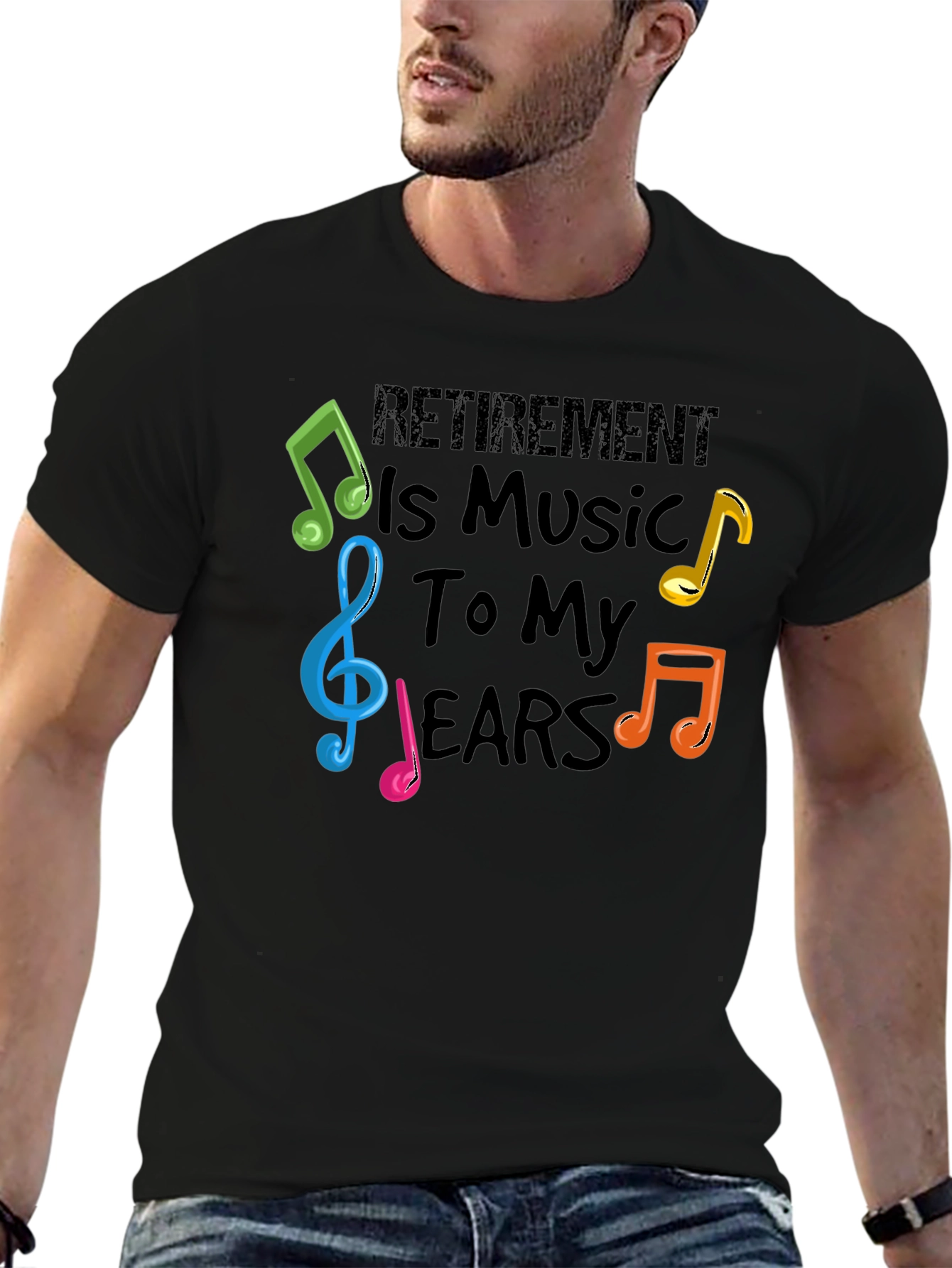 Retirement is Music to My Ears T-Shirt