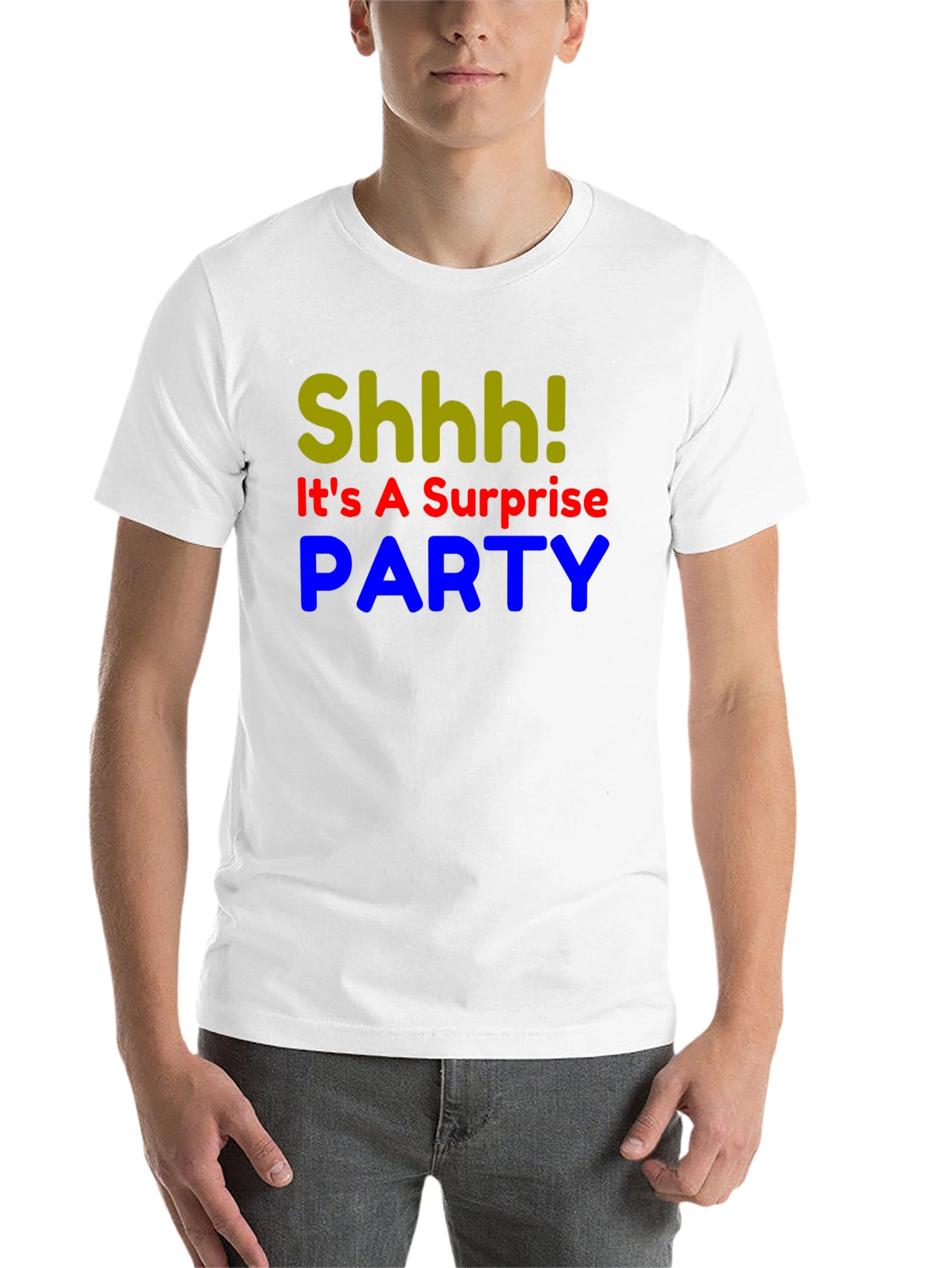 Surprise Party T-Shirt - Shhh! Funny Birthday Tee