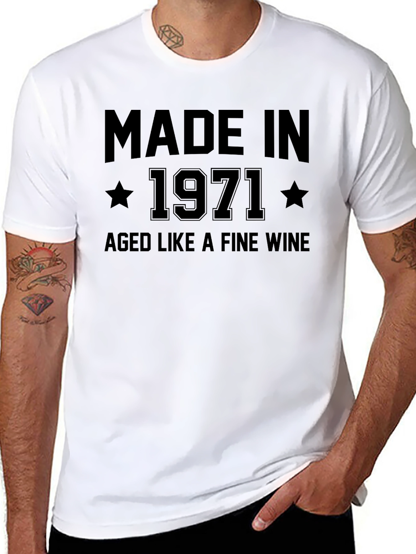 Made in 1971 Aged Like Fine Wine T-Shirt