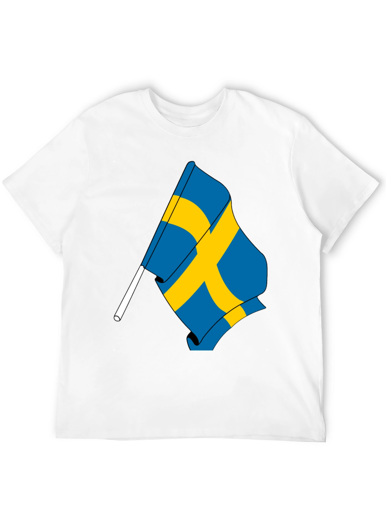 Sweden Flag T-Shirt - Stylish Swedish Pride Tee
