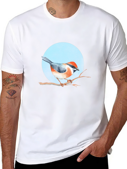 Bird on Branch Graphic Tee