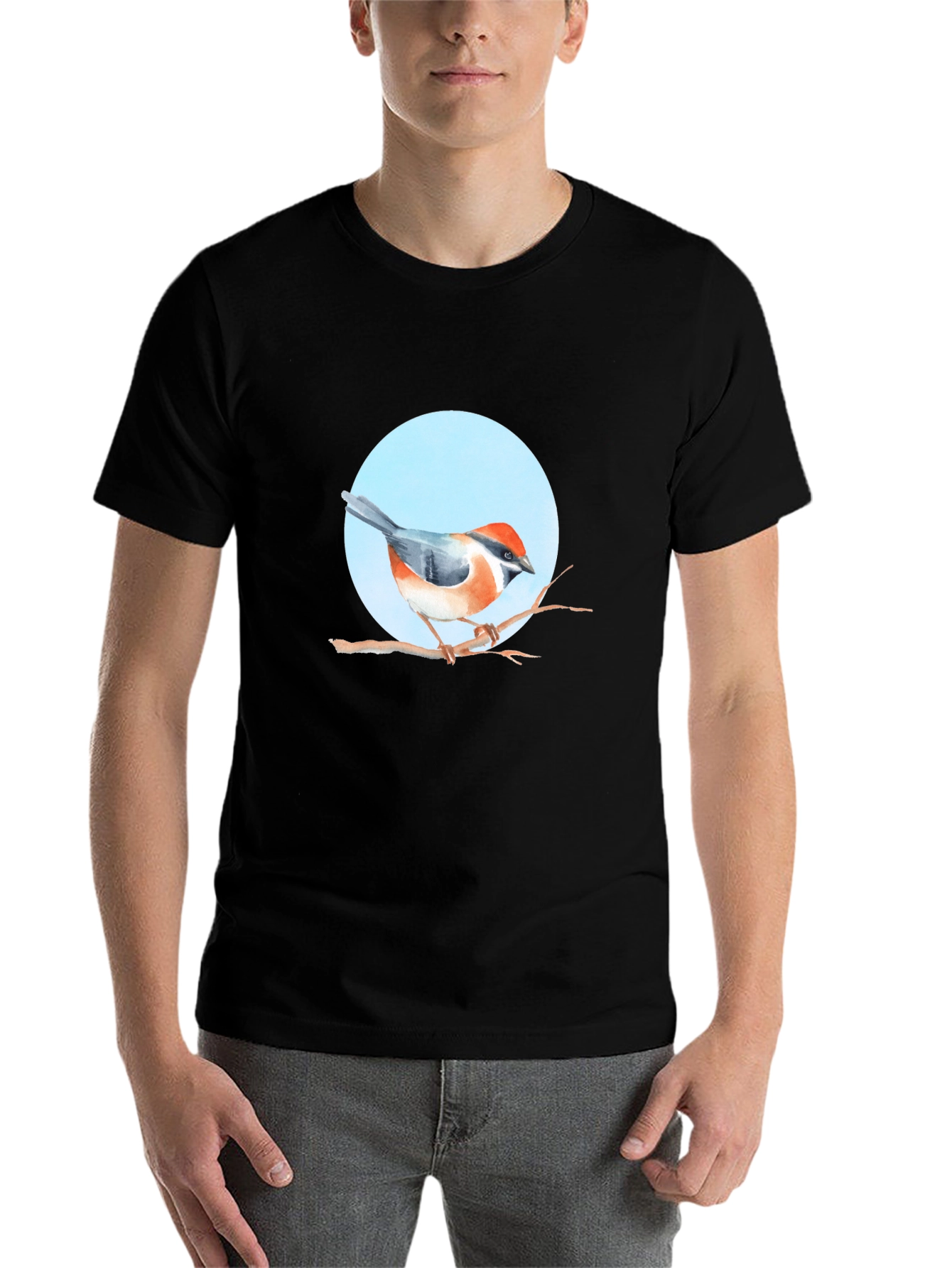 Bird on Branch Graphic Tee