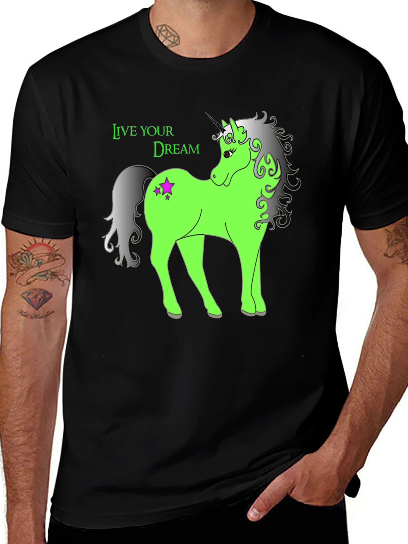 Unicorn Dream Graphic T-Shirt