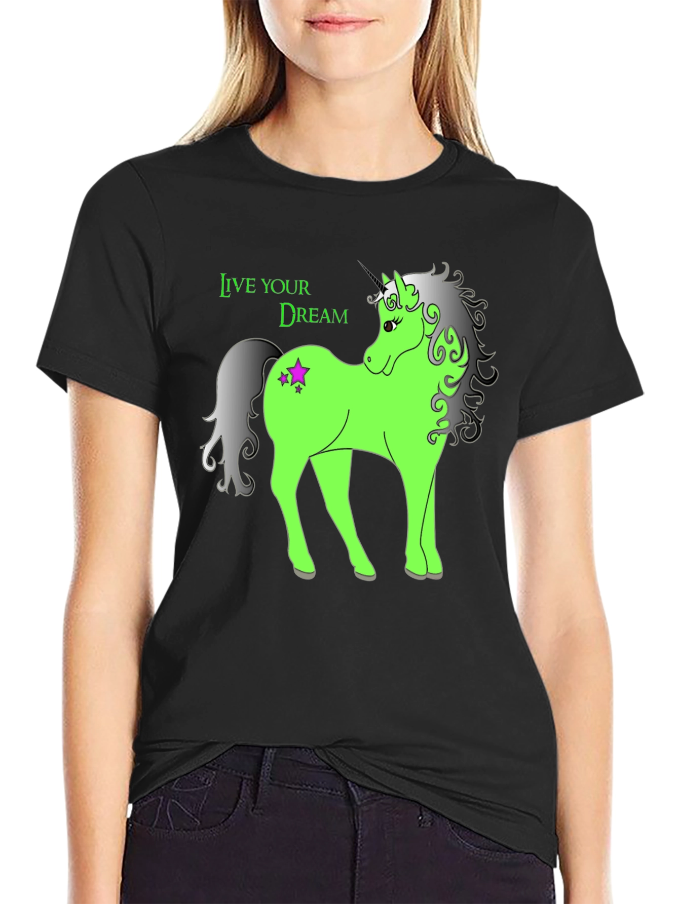 Unicorn Dream Graphic T-Shirt
